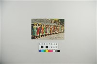 藏品(日治明信片：盛裝之眾排灣族女子)的圖片